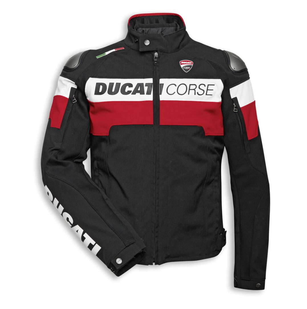 【DUCATI】《Ducati Corse Tex C5 9810733》ドゥカティアパレル 正規品 ファブリック ジャケット Corse コルセ コルサ ライディング 防水 撥水 プロテクター ダイネーゼ 54サイズ