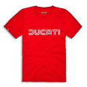 楽天バイクハウス阿部　楽天市場店【DUCATI】《Ducatiana2.0 ’80　ショートスリーブTシャツ 9877010/9877018》ドゥカティアパレル 正規品 用品 Tシャツ 半袖 男女兼用 Sサイズ Mサイズ Lサイズ XLサイズ レッド ブラック グレー 定番品 人気商品