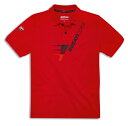 ★ニューモデル★【DUCATI】《Ducati Corse Speed ショートスリーブポロシャツ 98771075/076》ドゥカティアパレル 正規品 用品 Corse コルセ ポロシャツ 半袖 男女兼用 Mサイズ Lサイズ XLサイズ レッド ブラック(4)
