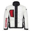 【DUCATI】《Rain Jacket Aqua レインスーツジャケット 98107121/120》ドゥカティアパレル 正規品 レインスーツ ジャケット 合羽 防水 防風 Lサイズ XLサイズ クリア ホワイト ブラック ネオンイエロー(2)