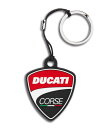 【DUCATI】《Ducati Corse Shield ラバー製キーリング 987704443》ドゥカティアパレル 正規品 Corse コルセ コルサ 用品 アクセサリー キーリング キーホルダー PVC プレゼント