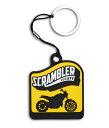 【DUCATI】《Scrambler Bike ラバー製キーリング 987703961》ドゥカティアパレル 正規品 Scrambler バイク 用品 アクセサリー キーリング キーホルダー PVC プレゼント