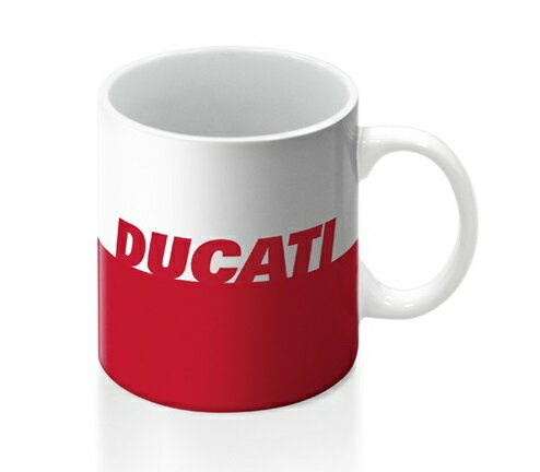 【DUCATI】《Ducati Red＆White マグカップ 987703962》ドゥカティアパレル アクセサリー 正規品 キッ..