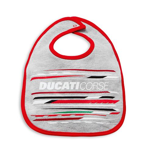 【DUCATI】《DUCATI CORSE SPORT ナプキンセット(2個セット) 987700600》ドゥカティ ドゥカティアパレル 正規品 キッズ用品 ベビー ナプキンセット スタイ よだれ掛け 2枚セット 男女兼用 出産祝い お祝い プレゼント