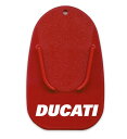 【DUCATI】《Ducati ユニバーサルスタンドエンド 97080091A》ドカティパフォーマンス 正規品 サイドスタンドエンド 支持面積UP 高強度素材 プラスチック 屋外使用可 レッド