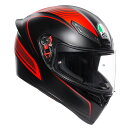 【AGV】《028192IY002AGVK1002-WARMUPMATTBLACK/RED》AGVエージーブイ正規品ヘルメットフルフェイスヘルメットライディングMATTマットBLACK/REDLサイズ