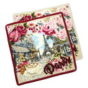 人気柄が!! スーパーSALE!!FEILER フェイラー Rue de Paris 【25cm】 ハンカチ ハンドタオル パリ エッフェル塔 【送料無料】【RCP】