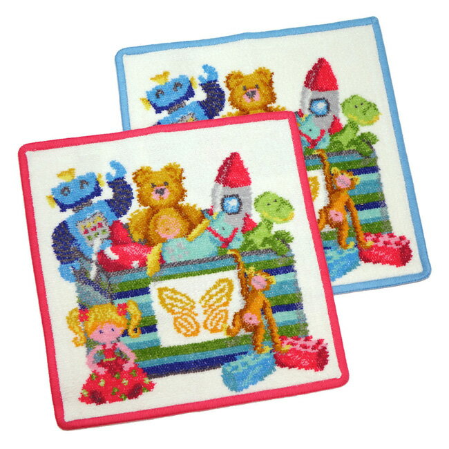 FEILER フェイラー Toybox 2.0 2色 【25cm】 ハンカチ ハンドタオル トイボックス 2.0 おもちゃ箱