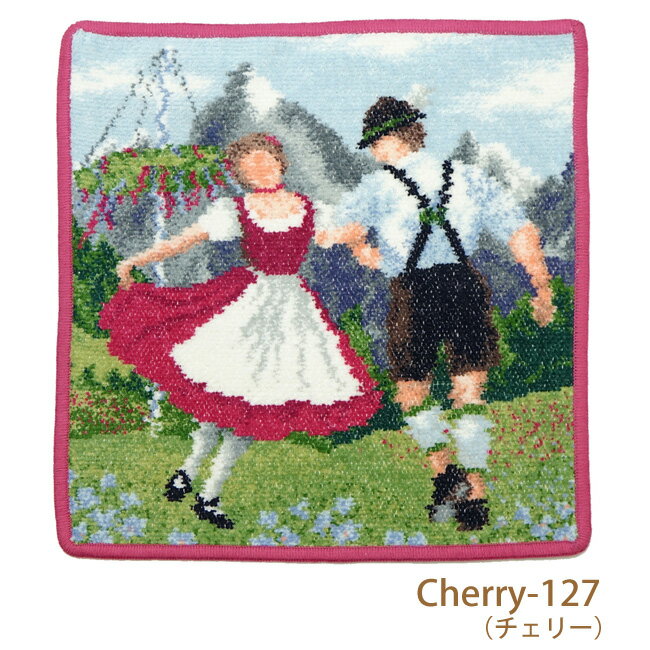 FEILER フェイラー Traditional Dancing 【25cm】 ハンカチ ハンドタオル トラディショナル ダンシング 伝統舞踊 【送料無料】