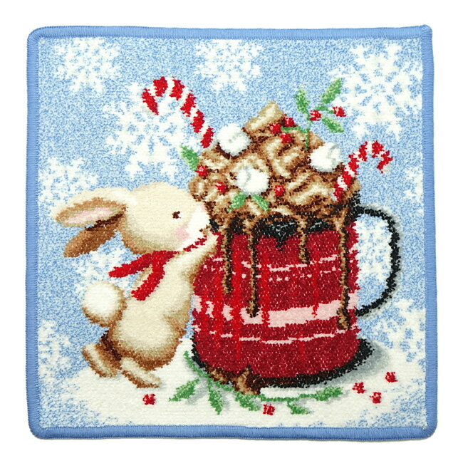 FEILER フェイラー 【シーズン限定柄】 WINTER 2023 【25cm】 ハンカチ ハンドタオル Limited Edition クリスマス ウサギ 【送料無料】【RCP】のサムネイル