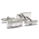 DAKS ダックス DC10052 カフス カフリンク メッキ シルバー系【RCP】