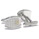 DAKS ダックス DC10059 カフス カフリンク メッキ シルバー系【RCP】