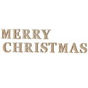ALPHABET LETTER SERIES メリークリスマス X'mas セット ナチュラル アルファベットレターシリーズ MERRY CHRISTMAS【メ...