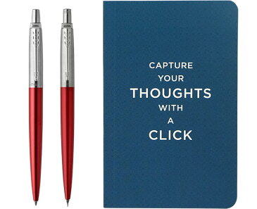 【名入れ無料】PARKER 2118369 数量限定 ギフトセット ジョッター コアライン レッド CT ボールペン シャープペン ノートブック セット パーカー JOTTER 【あす楽対応】【RCP】