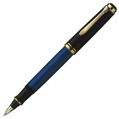 Pelikan Souveran ローラーボールペン R600 ブルー縞 ブルーストライプ ペリカン スーベレーン