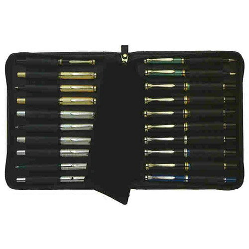 Pelikan TGX-20 レザーケース 20本用 ブラック Leather Cases ペリカン