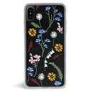 ZERO GRAVITY ゼログラビティ iPhone X 対応 ケース GATHER EMBROIDERED WILDFLOWER 刺繍 クリア【正規代理店品】【RCP】