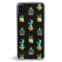 タイムセール!ZERO GRAVITY ゼログラビティ 【返品不可商品】iPhone X 対応 ケース SANTA FE EMBROIDERED 刺繍 クリア【...