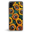 タイムセール!ZERO GRAVITY ゼログラビティ 【返品不可商品】iPhone X 対応 ケース SUNNY EMBROIDERED 刺繍 クリア ひまわ...