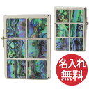 【名入れ無料】 zippo ジッポ ジッポー 1935 Square Shell WN スクエアシェル ホワイトニッケル 貝貼り 1935レプリカ 【RCP】