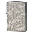 zippo ジッポ ジッポー 2MP-アラベスクA 200 Flat Bottom Metal Plate フラットボトム メタルプレート ホワイトニッケル z...