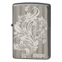 zippo ジッポ ジッポー 2MP-アラベスクB 200 Flat Bottom Metal Plate フラットボトム メタルプレート ホワイトニッケル z...