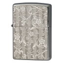 zippo ジッポ ジッポー 2MP-アラベスクD 200 Flat Bottom Metal Plate フラットボトム メタルプレート ホワイトニッケル z...