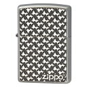 zippo ジッポ ジッポー 2MPP-Pattern GY WN&Paint グレー 200 フラットボトム メタルペイントプレート パターン zippoレギ...