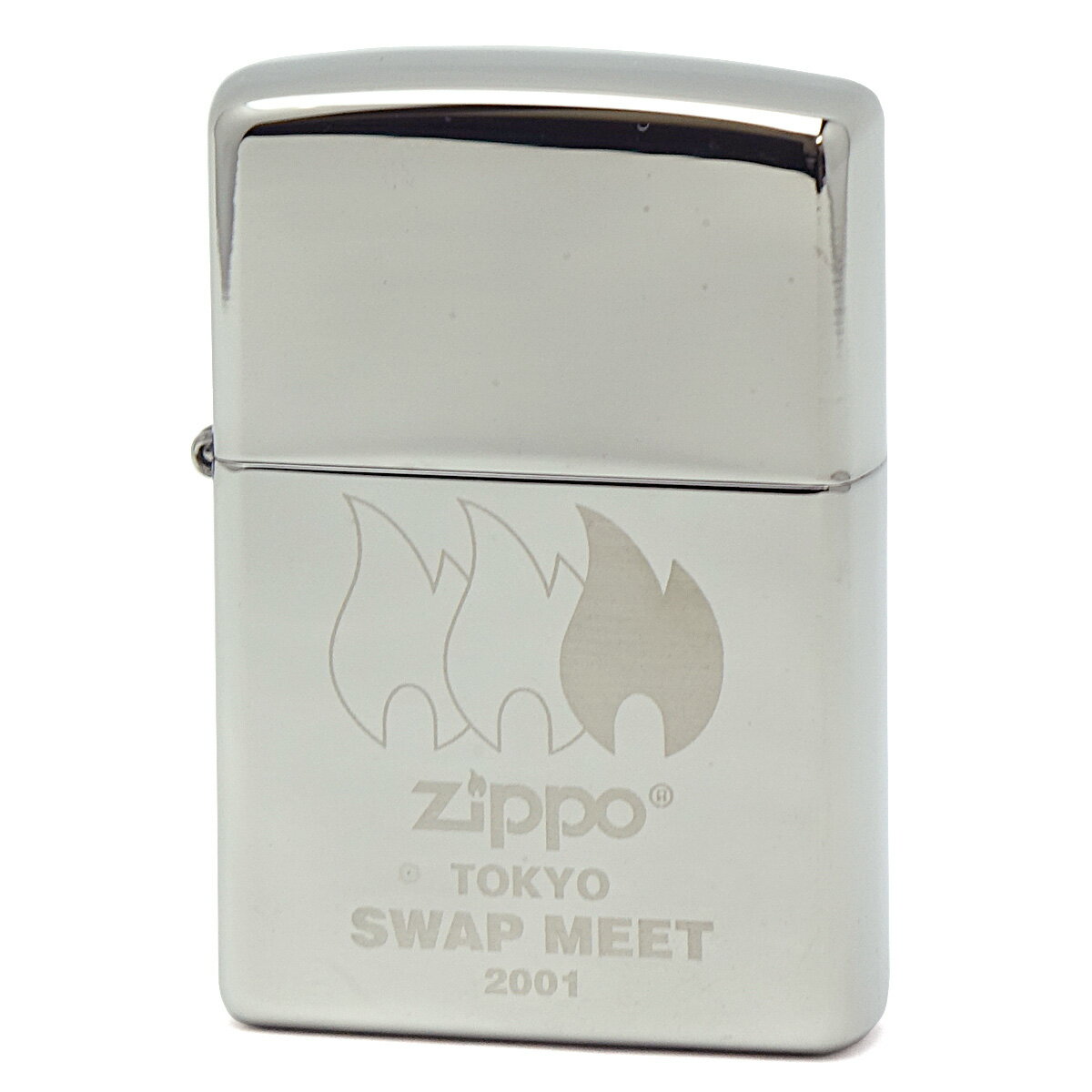 Zippoの祭典SWAP MEETの開催を記念して作られた限定品です。 商品番号 wzip-k-azk-smtk01l 加工表面処理 レーザー彫刻 サイズ （約）H5.6cm×W3.8cm×D1.3cm 付属品 専用BOX、取り扱い説明書兼永久保証書 ご注意 ※本商品は、新品・未使用品でございますが、製造年度からの流通品となりますため、キズ等見受けられる場合がございます。キズ等を気になさる方はご購入をご遠慮ください。 ※ZIPPOの内部（ケースの内側）が黒ずんでいる場合がございまが、これはヒンジ部分の溶接やメタル貼りを施した際に生じる加工の跡です。 ご理解の上、お買い求めくださいますようお願い致します。 ※zippo商品は、新品・未使用品のため、オイルは入っておりません。 ご一緒にお買い求めいただくことをお勧めいたします。 ギフト包装 ラッピング対応 消耗品(別売り) 純正オイル サイズ小（S） 133ml お得なウィック＆フリントセット！ ●激レアZippo一覧はこちら　　　●zippoライター一覧はこちら　　　●消耗品一覧はこちら