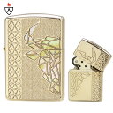zippo ジッポ ジッポー Bull Gold Plate (YL) ブル ゴールド 雄牛 貝貼り アーマーケース 【名入れ不可商品】【RCP】