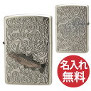 【名入れ無料】zippo ジッポ ジッポー Vintage Cloisonne Fish Metal ブラウントラウト ビンテージ 本七宝 フィッシュメタル 魚...