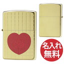 【名入れ無料】zippo ジッポ ジッポー Heart Rose TC (G) Titanium Coating Gold チタンコーティング ゴールド ハート...