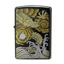 zippo ジッポ ジッポー 蒔絵 龍 黒 本金蒔絵 zippoレギュラー 和柄 【名入れ不可商品】