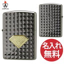 【名入れ無料】 zippo ジッポ ジッポー Miracle Diamond B G ネオブラック ダイヤモンド ゴールド アーマーケース 【RCP】