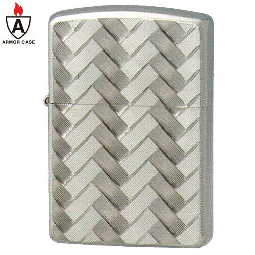 zippo ジッポ ジッポー WIRE MESH 3 Pt アーマーケース プラチナプレート 両面加工 【RCP】