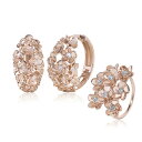 【予約販売】14K LUVRE PARIS フラワーバスケット ピアス リング セット