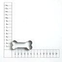 クッキー型 動物 犬「 ドッグボーン　L（6cm) 」 犬の骨 ステンレス ヨーロッパで 人気 の おしゃれ で かわいい 珍しい 形を取り寄せました! 手作りクッキー プレゼントに！ SiTRA シトラ 犬好き さん に おすすめ の 犬グッズ 3