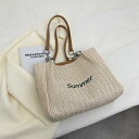 かごバッグ レディース トートバッグ ストローバッグ 夏 リゾート バッグ 編み込み 軽量 大容量 夏 旅行バッグ 女性 おしゃれ