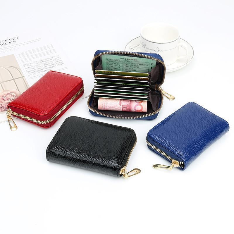 カードケース ミニ財布 レディース メンズ レザー調 じゃばら 大容量 カード収納 コンパクト 小銭入れ 無地 シンプル おしゃれ