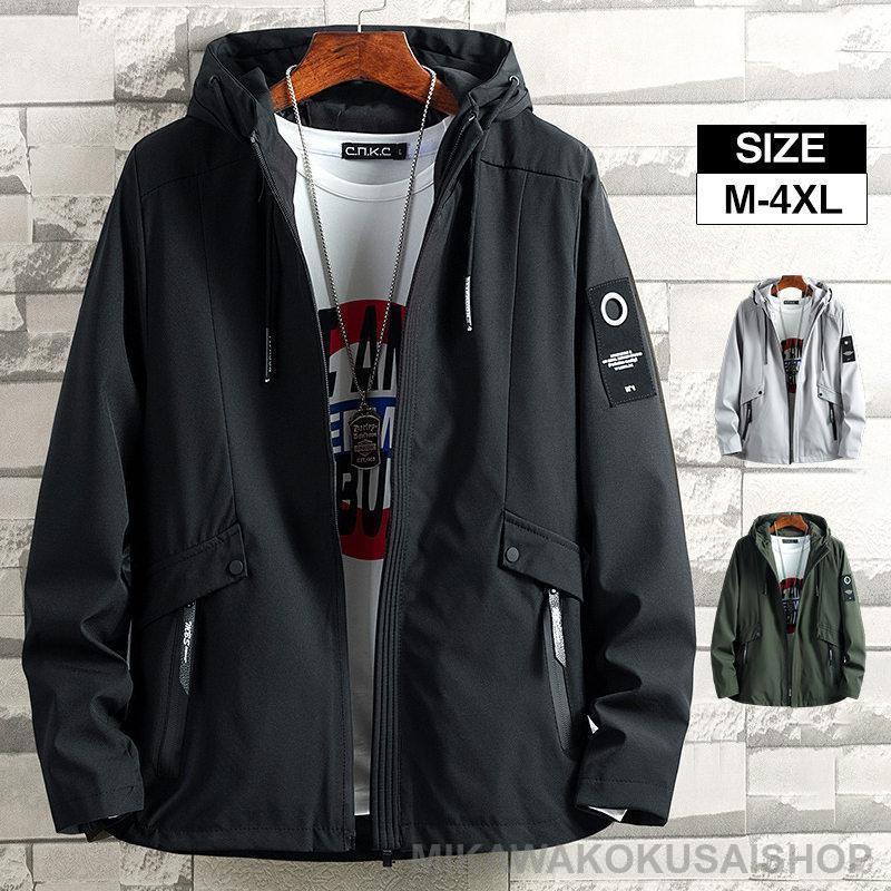ミリタリージャケット メンズ ジャケット マウンテンパーカー フード付き ジップアップ ブルゾン パー..