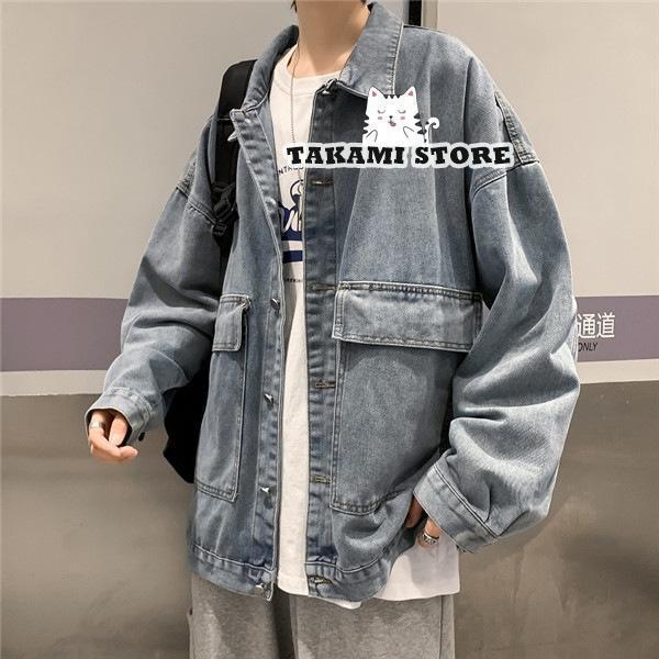 商品詳細：カラー：/ブルー/グレーサイズ：/S/M/L/XL/2XL【商品説明】らしい、しっかり感を残しつつも ゆるっとしたシルエットにアップデートした1着。ちょっぴりヴィンテージな感じも このGジャンの注目ポイント！手軽に着こなせるカジュアルさもあって 嬉しいですね?【素材】綿、ポリエステル、その他【ご注意】※サイズ表記は目安です。誤差はご了承ください。※生産の関係により写真と色、柄が若干異なる場合があります。【キーワード】デニム メンズ ジージャン Gジャン デニム ポケット カジュアル アウター ビッグシルエット ファッション 春服 秋服