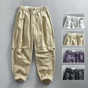 カーゴパンツ メンズ 100%綿 ミリタリーパンツ ボトムス アメカジ 20代 30代 40代 ファッション