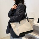 トートバッグ レディースバッグ きれいめ 春夏 肩掛けバッグ 手提げバッグ キャンパスバッグ 通勤バッグ 大きめ 大容量 A4対応 3色 韓国風 オシャレ