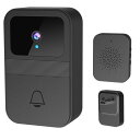 インターホン 防犯カメラ ワイヤレス 工事不要 WIFI通話 スマホ連動 300万画素 カメラ付き ワイヤレスチャイム 双方向音声 防犯対策 遠隔監視