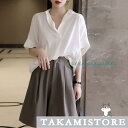 シャツ レディース tシャツ ドルマン 半袖 ブラウス シフォン ゆったり 夏 春服 夏服 きれいめ トップス カットソー カジュアル 体型カバー