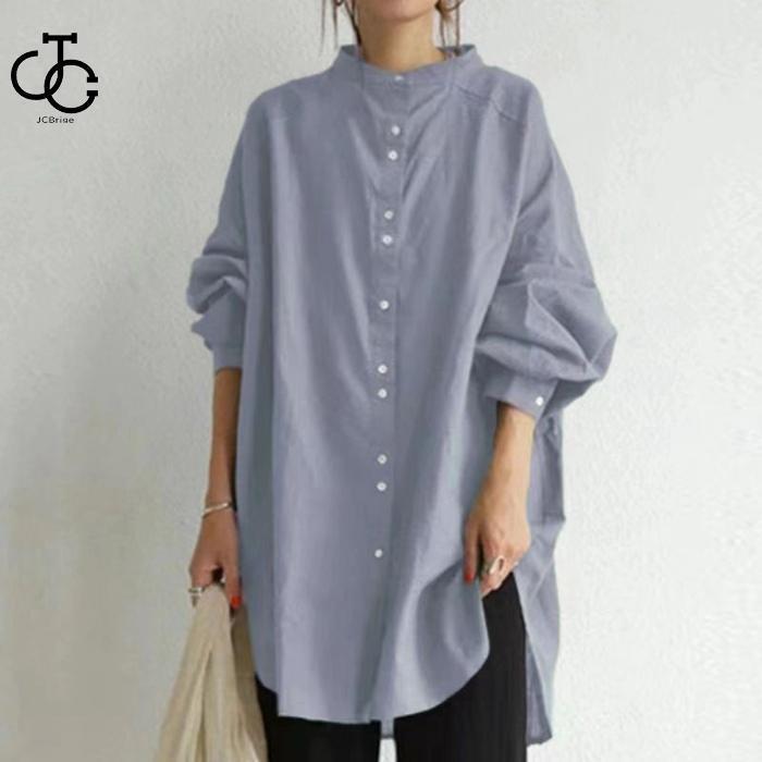 チュニックシャツ ロングシャツ ブラウス レディース カジュアル フェミニン 無地 かわいい 大人 通勤 ..