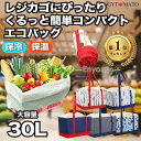 レジカゴバッグ エコバッグ レジかごバッグ 保冷 保温 大容量 30l 巾着 自立 おしゃれ 折りたたみ トートバック
