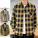 ネルシャツ チェック柄 シャツ トップス カジュアルシャツ 長袖 秋服 秋物 メンズ ファッション