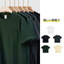 Tシャツ 半袖 メンズ メンズファッション 半袖Tシャツ ポケット付き アメカジ クルーネック シンプル トップス カジュアル 暑さ対策
