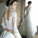 ウエディングドレス 長袖 二次会 ウェディングドレス 安い 秋冬 結婚式 プリンセス エンパイア 花嫁 ドレス 披露宴 ロングドレス ブライダル wedding dress